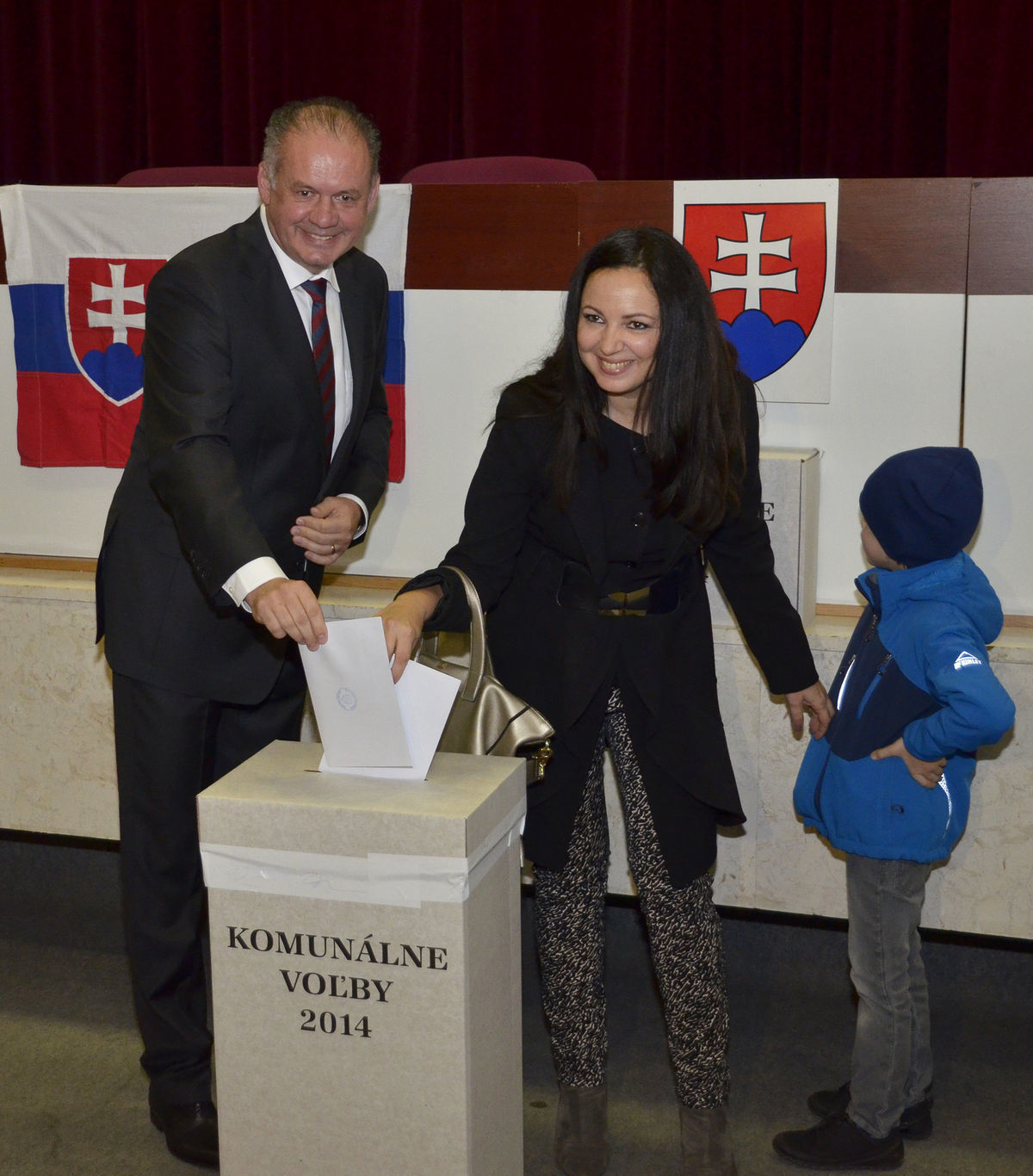 Prezident Andrej Kiska, prezidentova manželka...