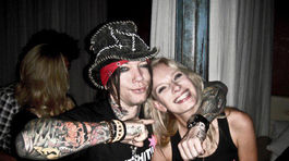 Katarína Benzová a DJ Ashba, gitarista skupiny Guns N´Roses