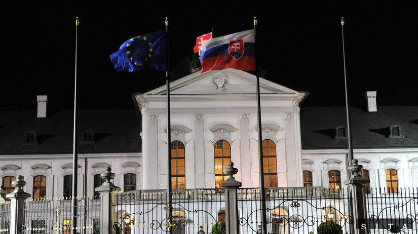 prezidentský palác, vlajka EÚ