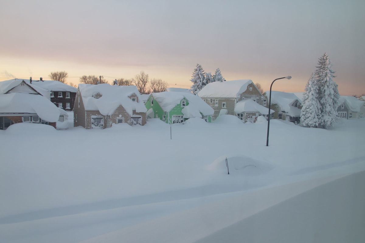 zima sneh, Buffalo