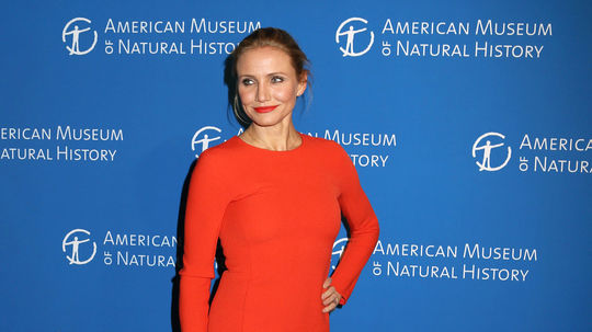 Herečka Cameron Diaz na slávnostnom gala...