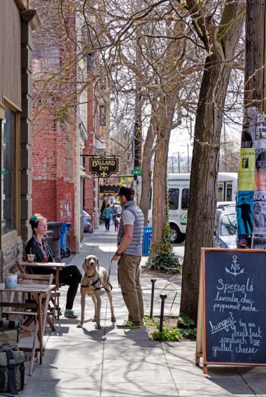 Brooklyn Seattlu je mesto Ballard, kde vzniklo...
