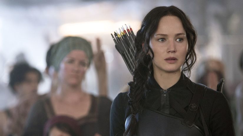 Box Jennifer Lawrence ako Katniss Everdeen