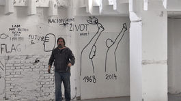 Žilinskú kunsthalle zdobia intelektuálne grafity