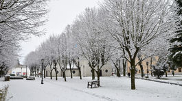 Sneh, Kežmarok, počasie, zima, prvý sneh
