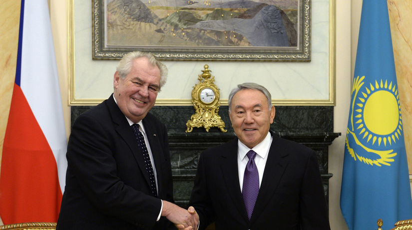 Kazachstan, Nursultan Nazarbajev, Miloš Zeman