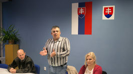 Poslanci Ivan Gregoriev a Eva Takáčová počas...