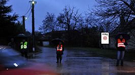 Aktivisti počas blokácie ulíc v Dunajskej...