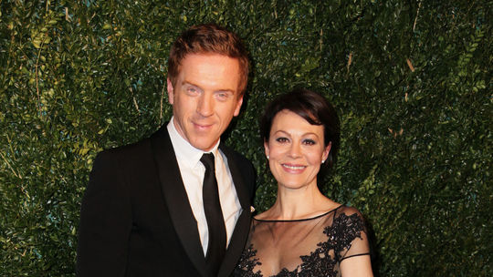 Herec Damian Lewis a jeho manželka Helen McCrory.