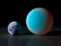 exoplaneta, espacio, tierra,