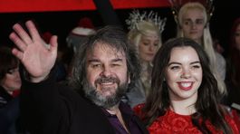 Režisér Peter Jackson prišiel na premiéru s...