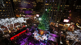 Priestory pred newyorským Rockefeller Center...