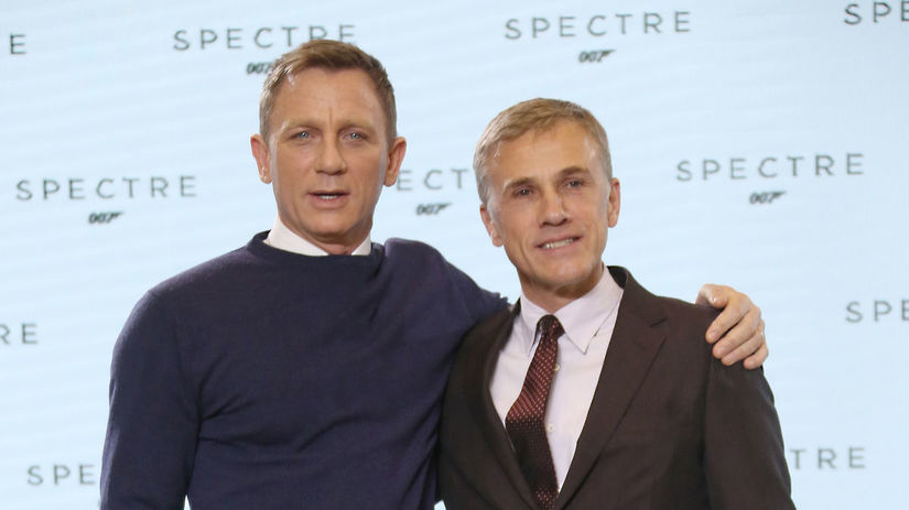 Daniel Craig (vľavo) a Christoph Waltz