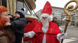 Mikuláš cestoval Vianočnou električkou.