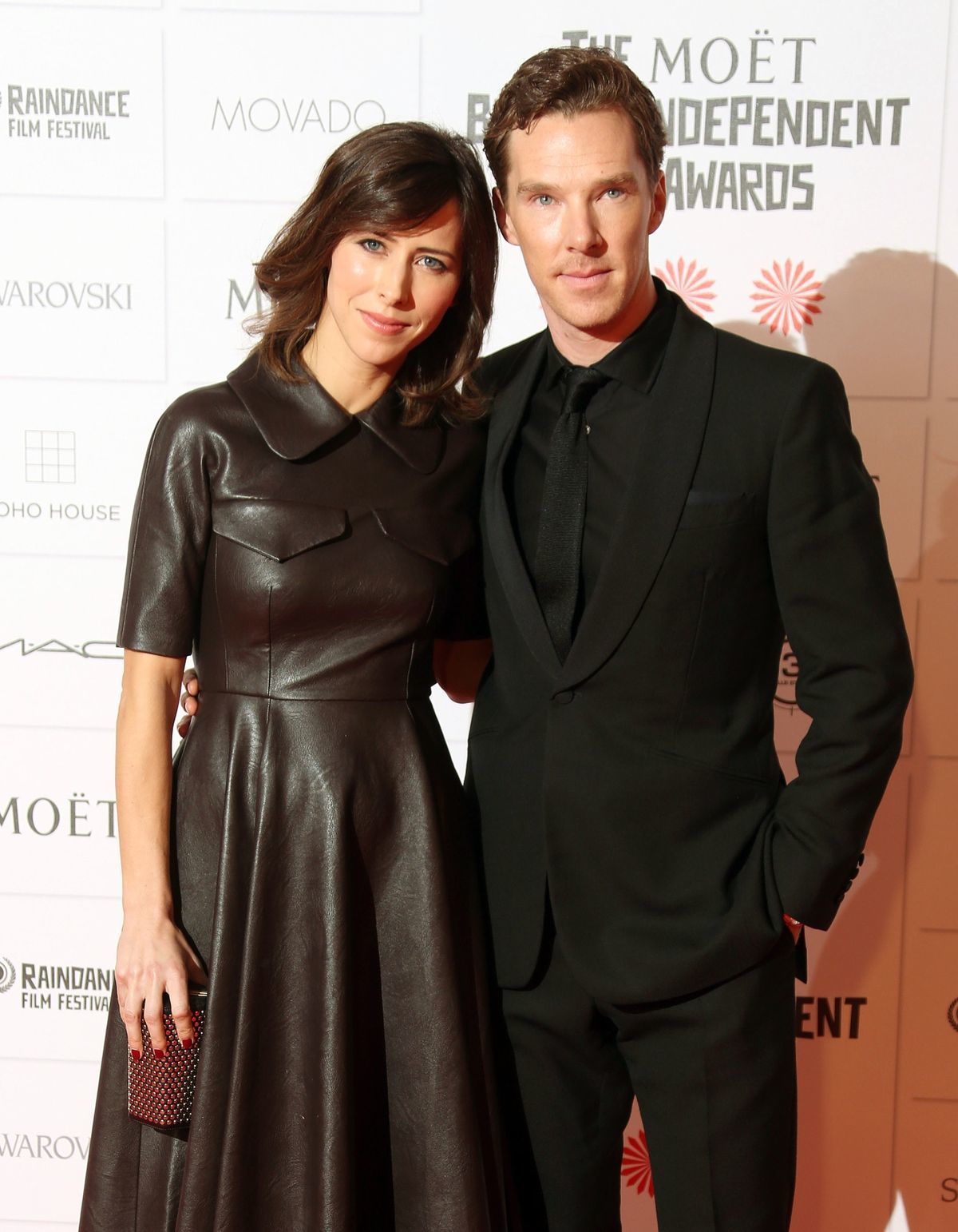 Herec Benedict Cumberbatch prišiel na podujatie...