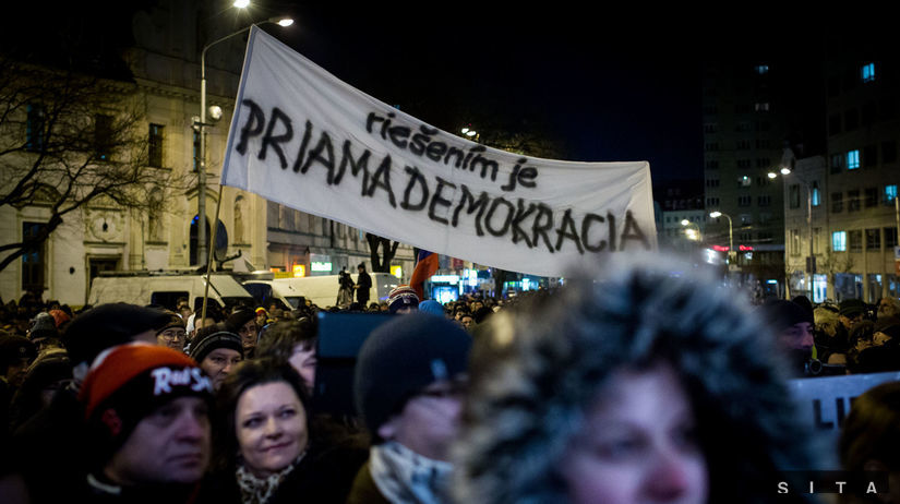 protest, Bratislava