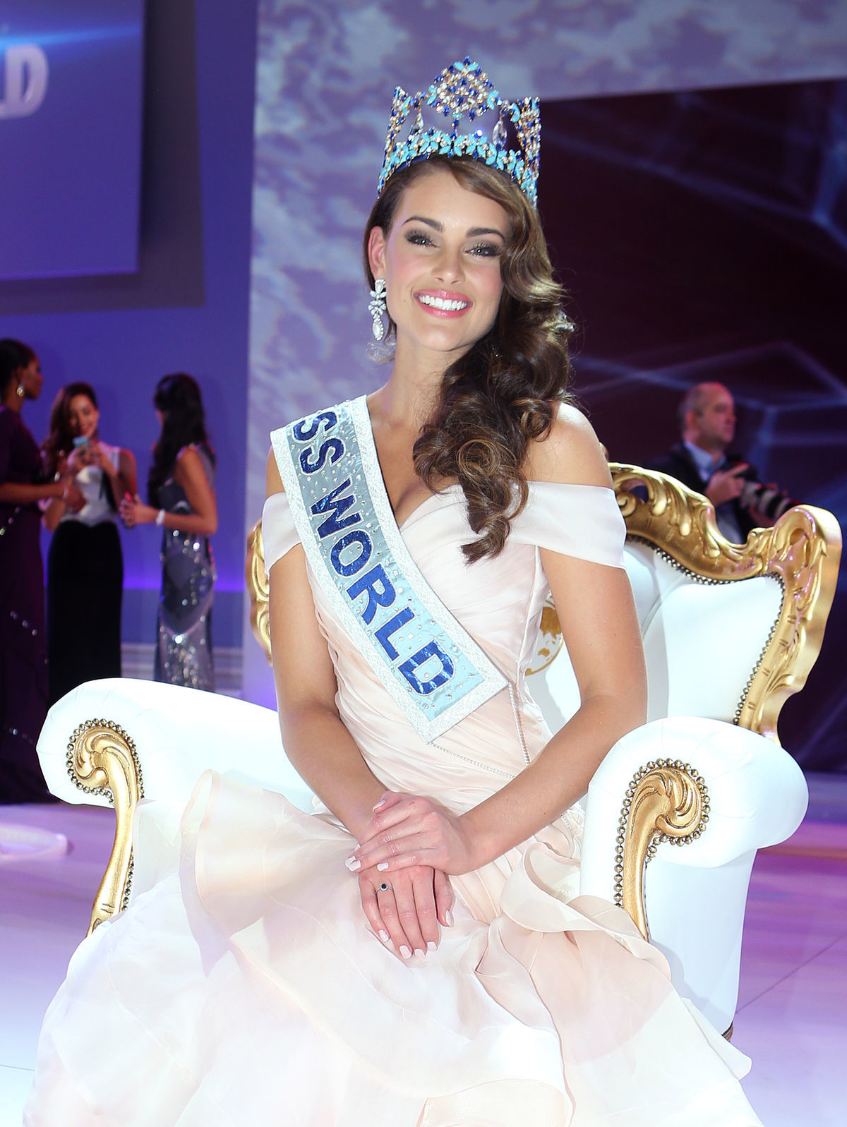 Miss World 2014 Rolene Strauss z Juhoafrickej...