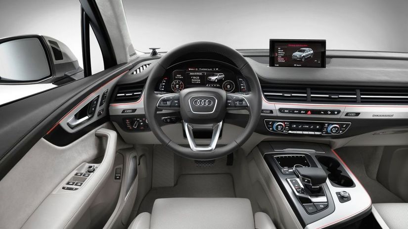 Audi q7 интерьер