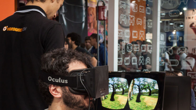Oculus Rift, okuliare, virtuálny priestor,