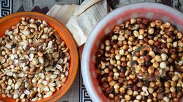 Azerbajdžan, orechy, lieskové orechy, arašidy
