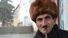 Azerbajdžan, muž, fajka