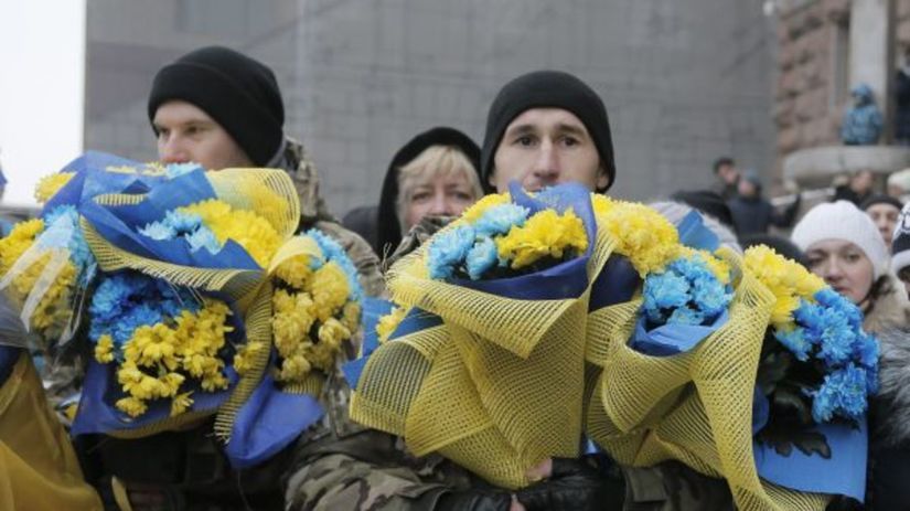vojaci, Ukrajina, Kyjev