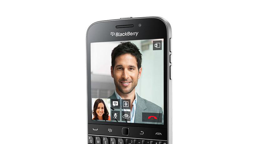 blackberry, classic, smartfón, telefón
