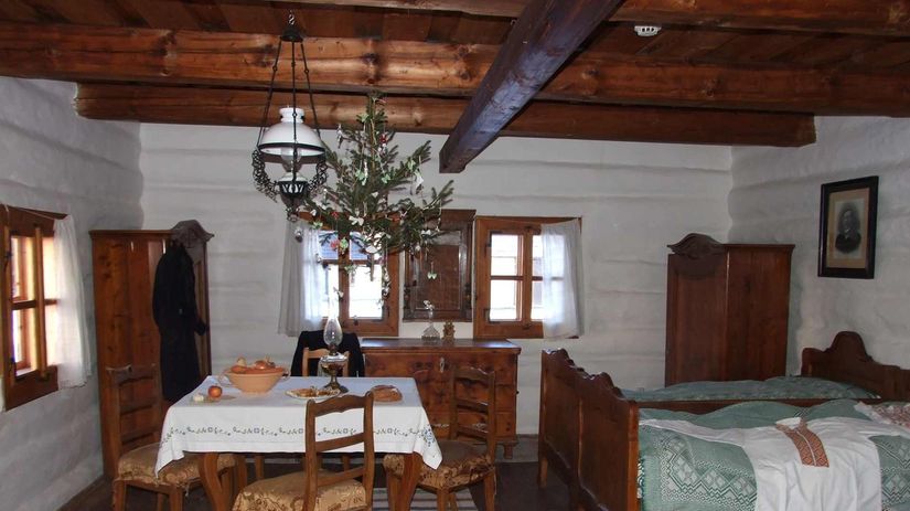 Tradičná vianočná výzdoba na Liptove, vianočný...