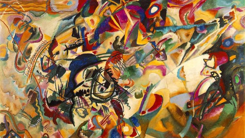 Vasilij Kandinskij: Kompozícia VII, 1913