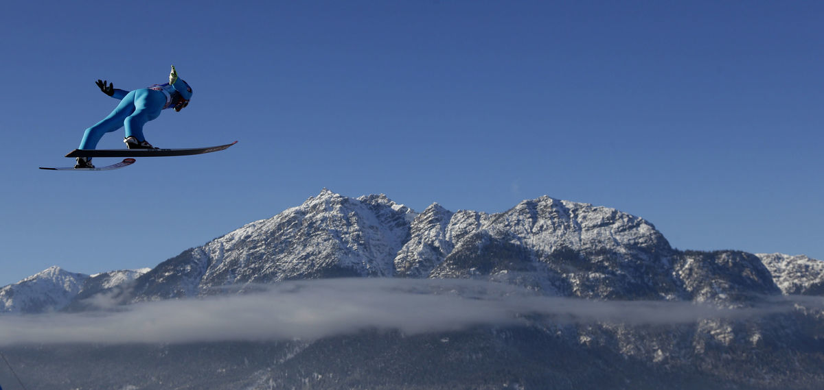 skoky na lyžiach, Lauri Asikainen, Garmisch-Partenkirchen