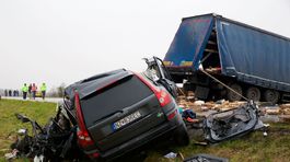 Nehoda na D1 zo Senca spôsobila tri blokované pruhy