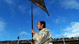 Bulharsko, zástava, miništrant,