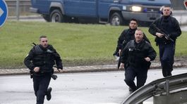 Charlie Hebdo, teroristi, policajti, útej, rukojemníci