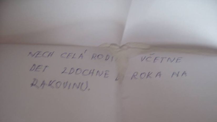 Výhražný lisť zverejnil Daniel Lipšic na svojom...