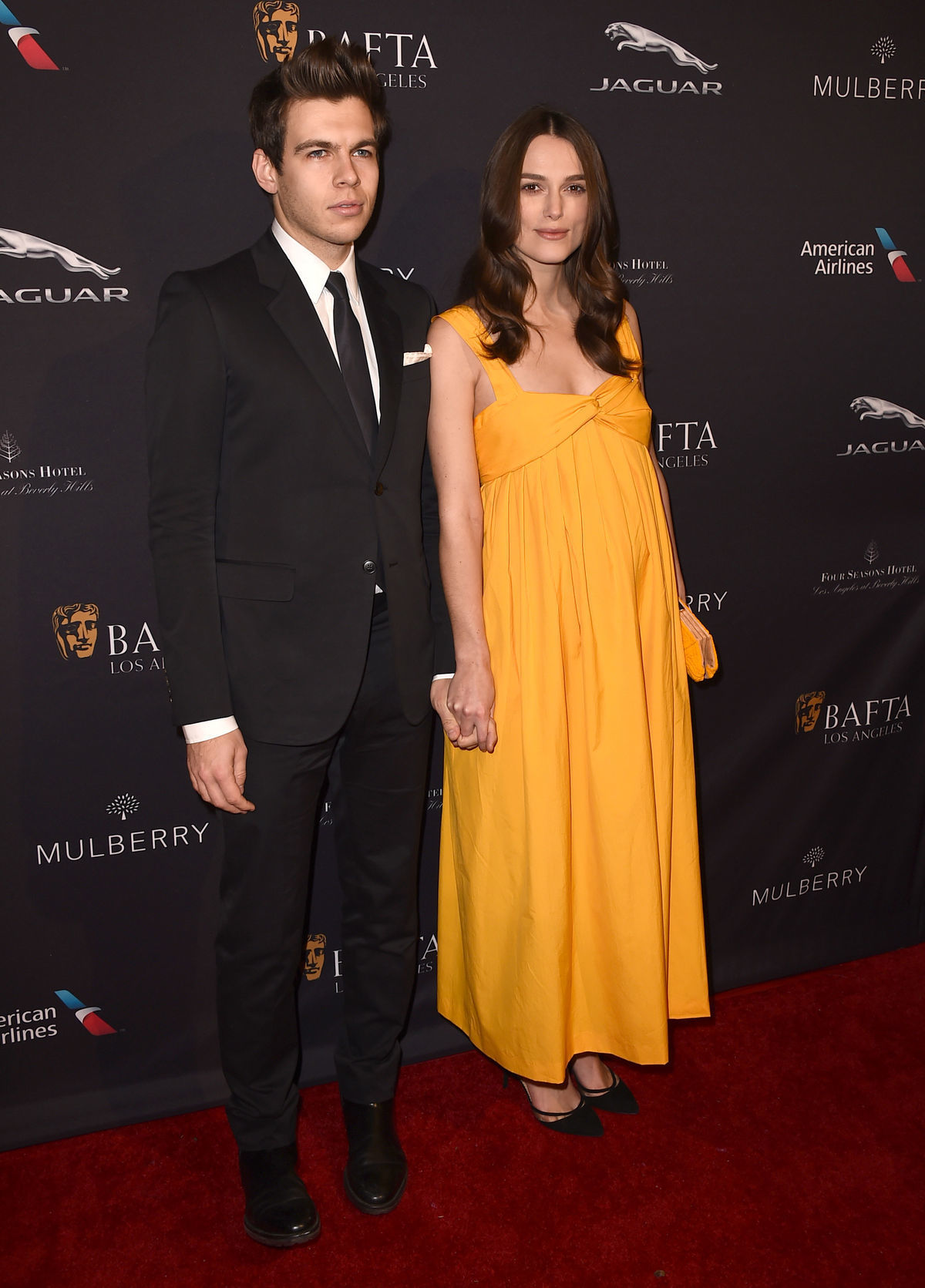 Herečka Keira Knightley a jej manžel James...