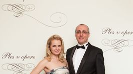 Minister spravodlivosti Tomáš Borec s manželkou.