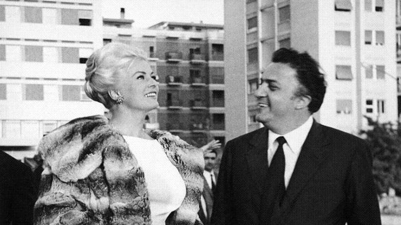 Anita Ekberg, Federico Fellini