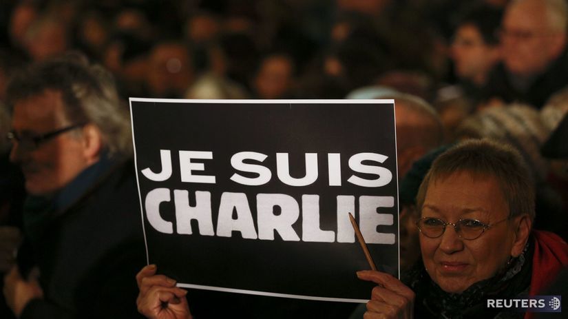 Charlie Hebdo, protest