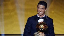 Je rozhodnuté! Zlatá lopta pre Cristiana Ronalda