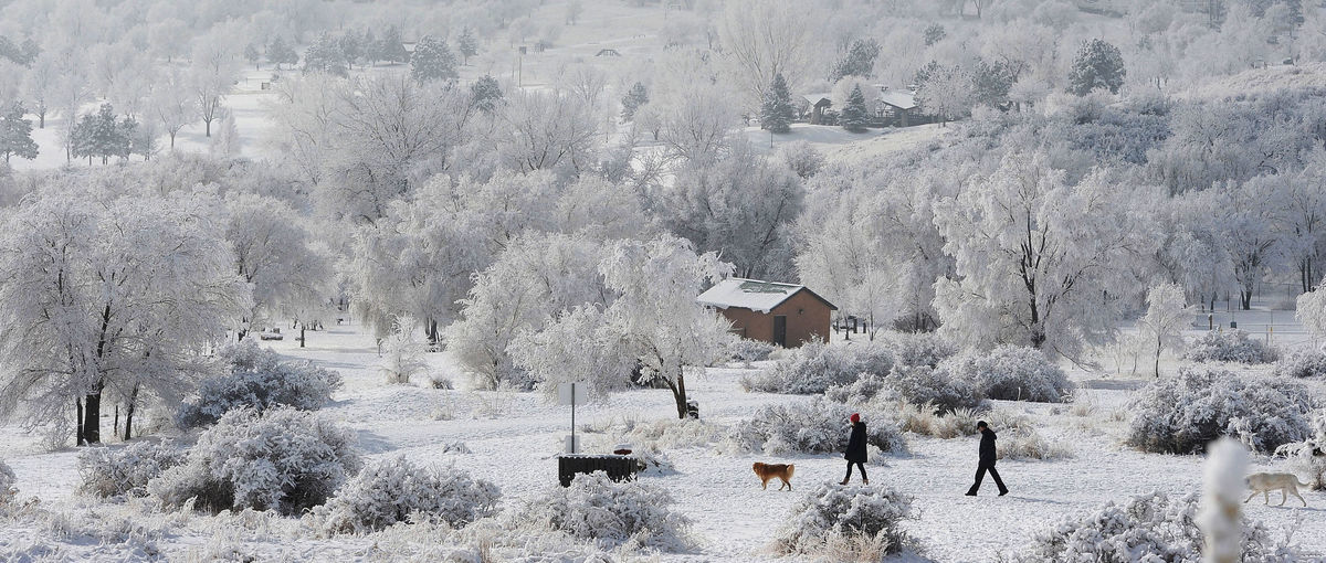Colorado, zima, sneh