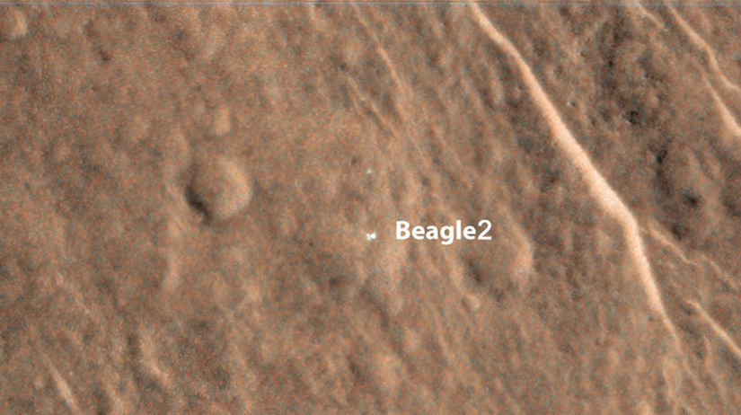 Beagle 2, vesmír, sonda, Mars, David Parker,