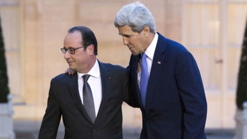 Hollande, Kerry