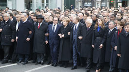 pochod, lídri, obete, Paríž