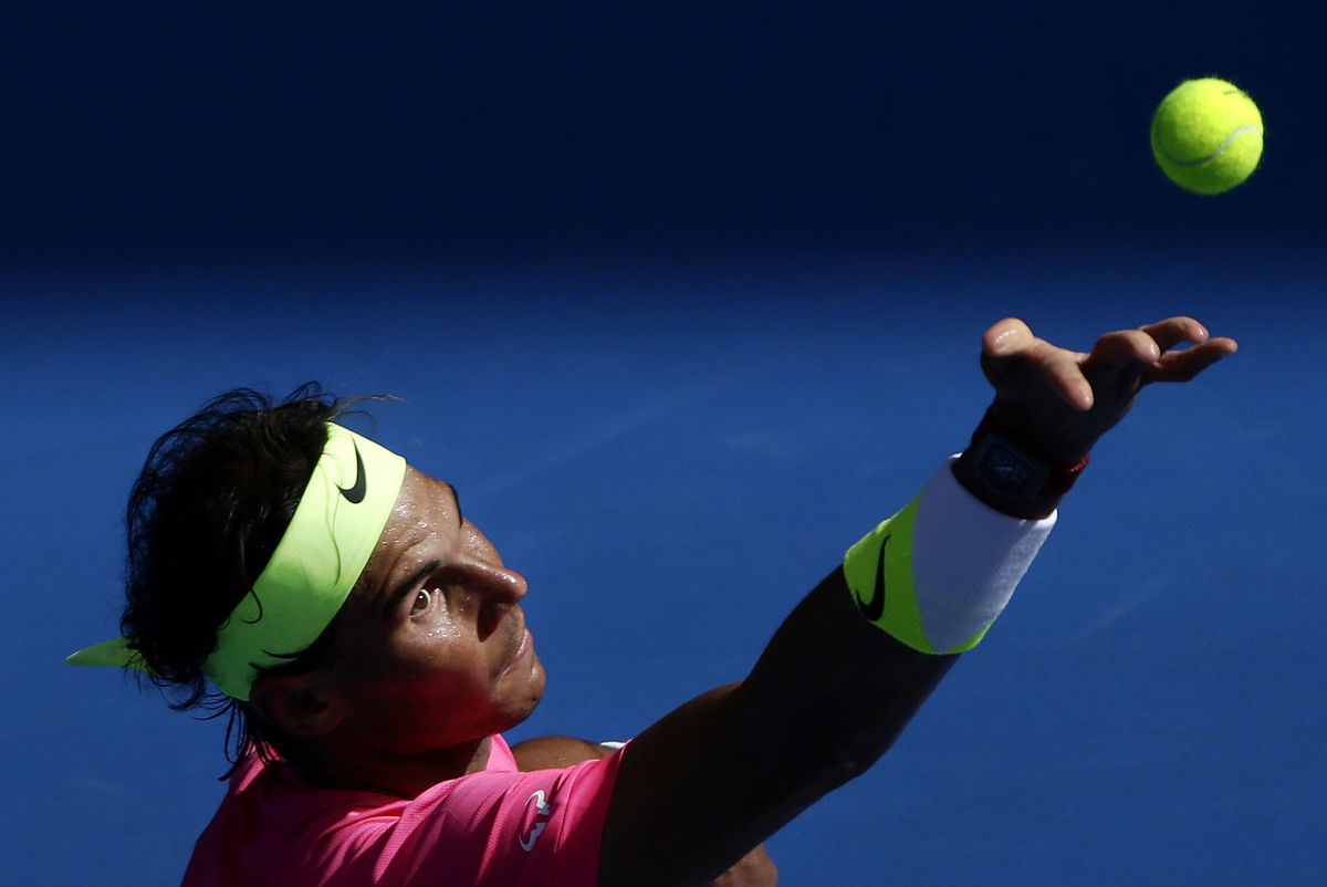 Rafael Nadal v I. kole Australian Open.