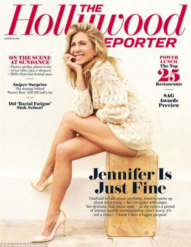 Jennifer Aniston na titulke magazínu The...