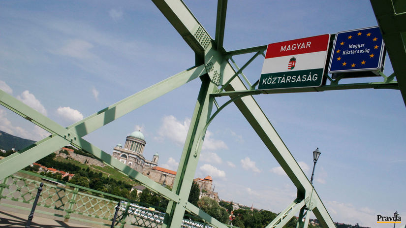 Štúrovo, hranica, Maďarsko, Ostrihom, most...