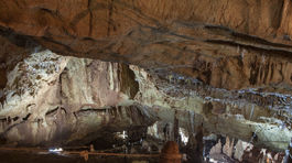 Lebka, jaskyňa, Izrael, Galilea, Homo sapiens, Israel Herškovic. Antropológ, archeológ, archeológia