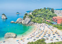 Grécko, turistika, pláž