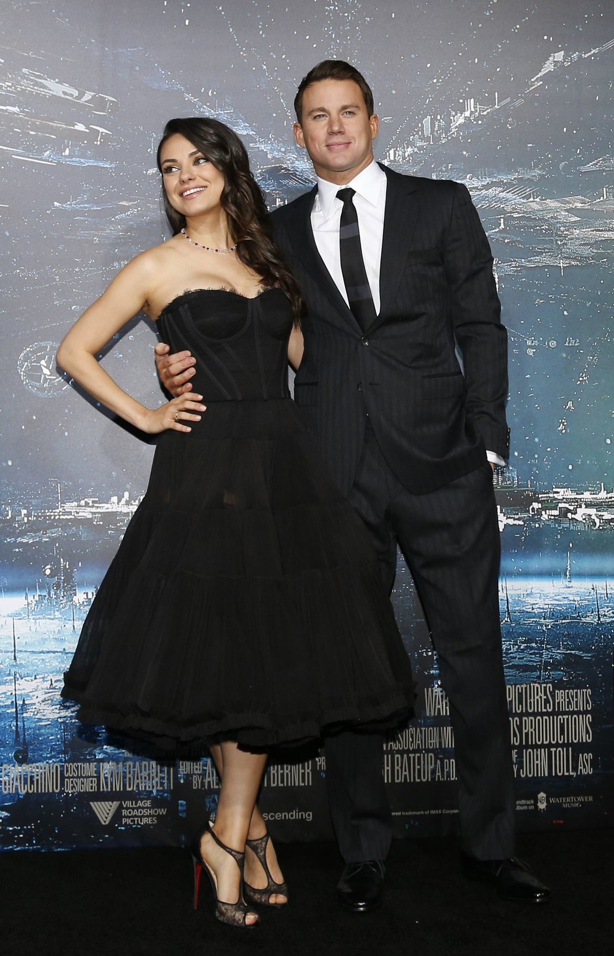 Channing Tatuma Mila Kunis Channing počas...