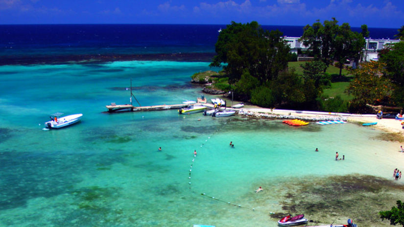 Ocho Rios je vyhľadávaným centrom vodných športov.